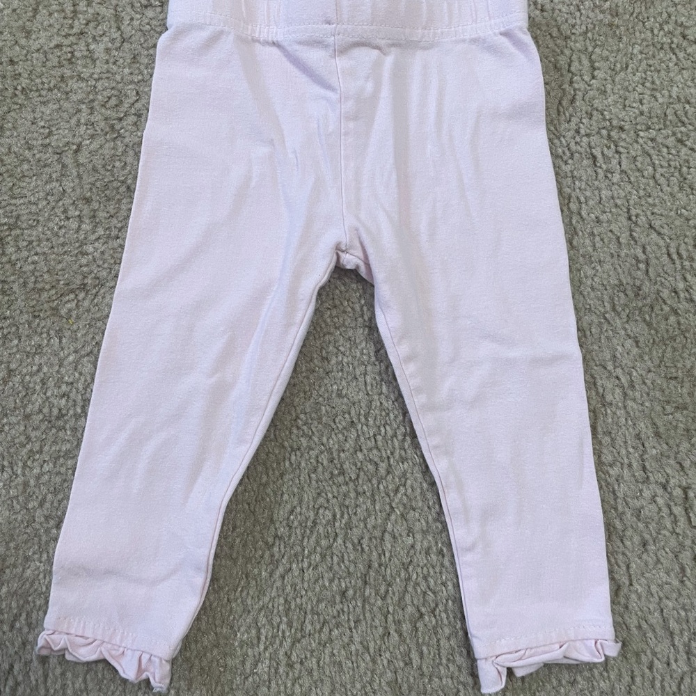 12 Month pink leggings